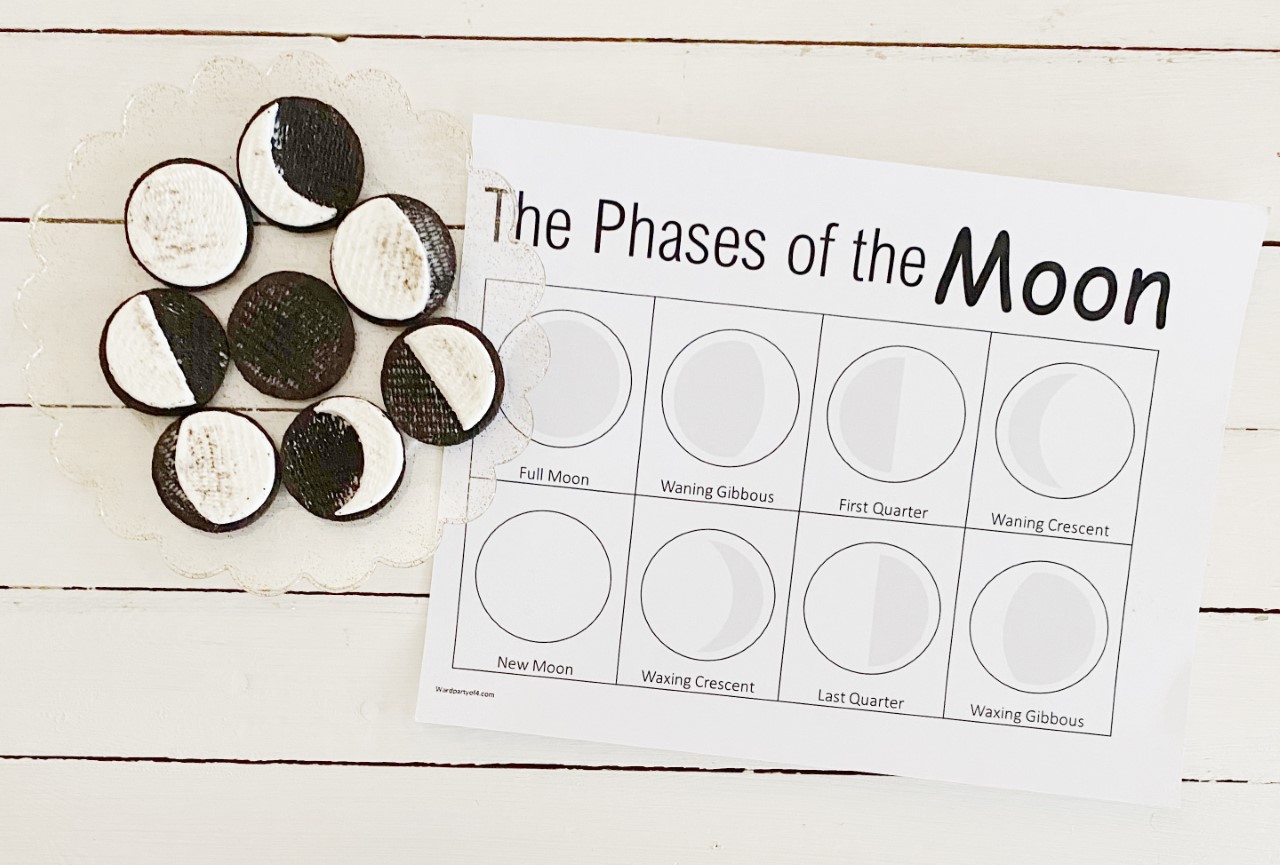OREO Moon Activity Free Printable!